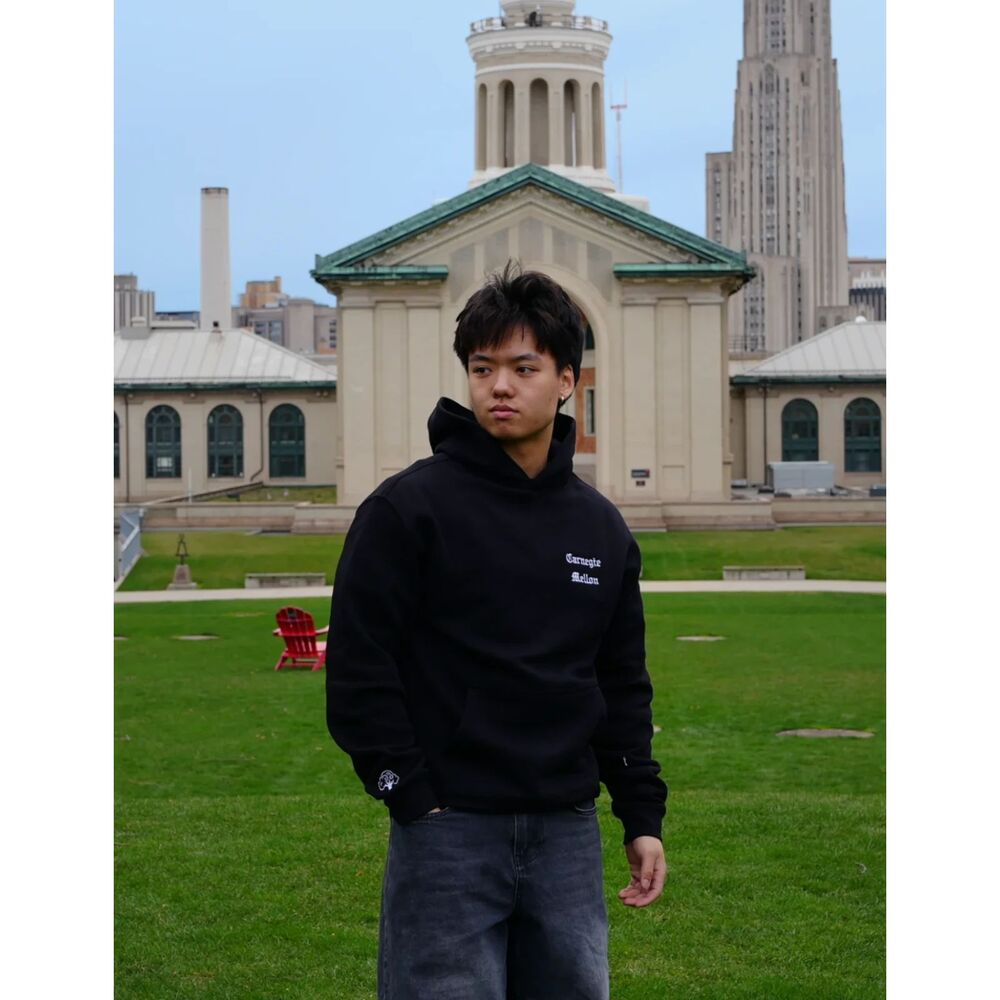 Carnegie Mellon "The Bagpiper" Hoodie, Oak Brook x CMU x Henry Wang